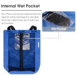 WANDF Mesh Swim Bag with Drawstring Closure