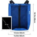 WANDF Mesh Swim Bag with Drawstring Closure