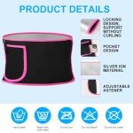 Adjustable Waist Trainer Sweat Belt for Weight Loss