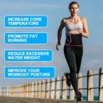 Adjustable Waist Trainer Sweat Belt for Weight Loss