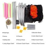 6FT Kids Trampoline with Safety Enclosure Net