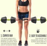 Strongway® 6-in-1 Adjustable Dumbbell and Barbell Set