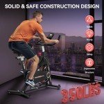 Wenoker Magnetic Resistance Exercise Bike for Home