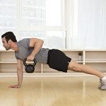 JFIT 45-Pound Cast Iron Kettlebell Weights