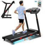 Compact Auto Incline Treadmill with Smart Features