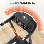 Compact Auto Incline Treadmill with Smart Features