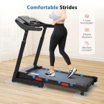Compact Auto Incline Treadmill with Smart Features