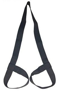 Adjustable Yoga Mat Carrying Strap Sling - Black