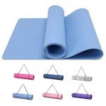 Extra Thick Non-Slip Yoga Mat with Strap