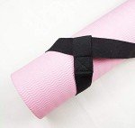 Adjustable Yoga Mat Carrying Strap Sling - Black