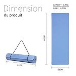 Extra Thick Non-Slip Yoga Mat with Strap