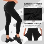 High Waist Black Gym Leggings for Women