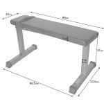 Flat Weight Lifting Bench with Sit-up Strap
