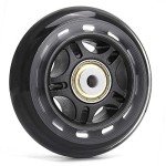 TOBWOLF 8-Pack Inline Skate Wheels with Bearings