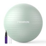 PROIRON Anti-Burst Exercise Ball with Pump