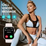Fitness Smartwatch with Call Function & Heart Monitor
