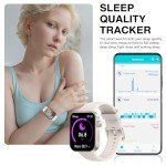Fitness Smartwatch with Call Function & Heart Monitor
