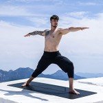 Liforme XL Yoga Mat with Free Bag - Black