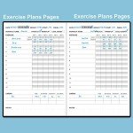 Fitness Planner for Daily Workout & Progress Tracking