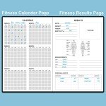 Fitness Planner for Daily Workout & Progress Tracking