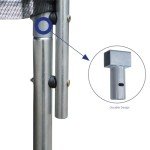 8ft Pink Trampoline with Safety Enclosure & Ladder