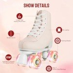 Light Up Pink Roller Skates for Women and Girls