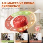 Magnetic Resistance Indoor Exercise Bike with Monitor