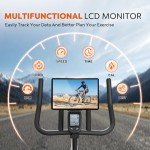 Magnetic Resistance Indoor Exercise Bike with Monitor