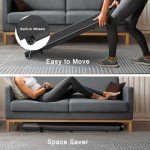 Foldable Walking Pad Treadmill with Handle Bar