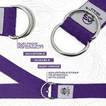 Durable 6ft Yoga Strap with Metal D-Ring