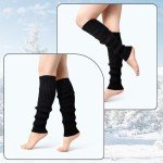 90s Kawaii Knit Leg Warmers for Dance