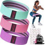 Fabric Resistance Bands for Home Workouts
