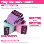 Fabric Resistance Bands for Home Workouts