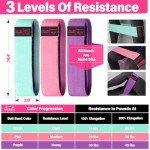 Fabric Resistance Bands for Home Workouts