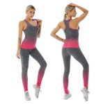 ZiaWorld Women's Seamless Gym Outfit Set - Pink