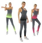 ZiaWorld Women's Seamless Gym Outfit Set - Pink