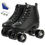 Adjustable Double Row High-Top Roller Skates