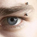 Curved J-Curve Barbell Vertical Labret Earrings