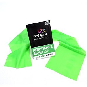 Meglio Latex Free Resistance Bands for Strength & Flexibility