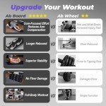 Foldable Pilates Reformer Set with Resistance Bands