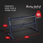 Body-Solid Grey 2-Tier Dumbbell Rack