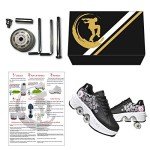 2-in-1 Roller Skate Sneakers for Kids & Adults