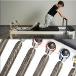 Portable Pilates Reformer Machine for Home Fitness