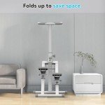Foldable Stair Stepper for Full-Body Workouts