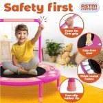 Happin Mini Trampoline for Kids with Handlebar