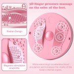 Waist Twisting Disc with Handles for Home Fitness