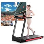 Foldable Treadmill with APP Control for Home