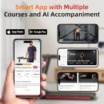 Foldable Treadmill with APP Control for Home
