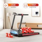 Foldable Treadmill with APP Control for Home