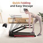 Foldable Treadmill with APP Control for Home